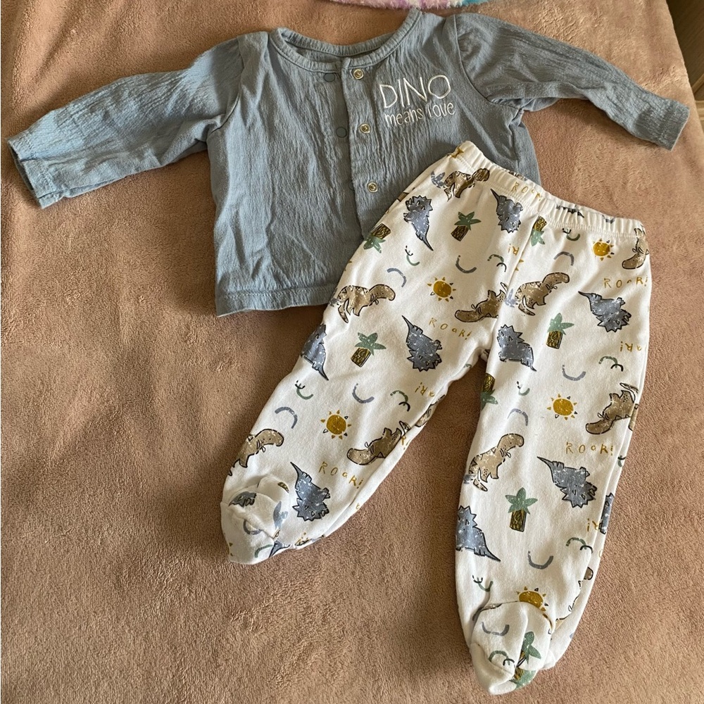 Mayoral/Chick pea/ And other brands Baby Boy Infant Size 6/9 Bundle Clothes